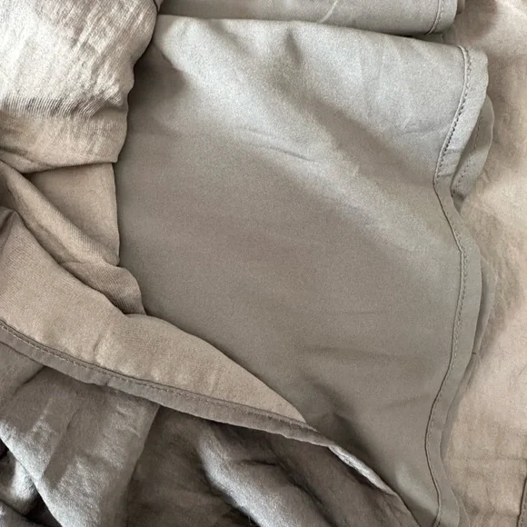 Banana Republic Factory Elegant Gray Women's Dress - Picture 5 of 7